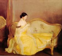 William McGregor Paxton - The Crystal